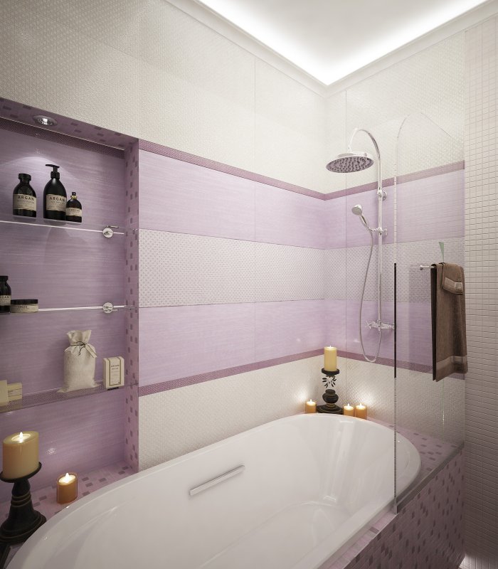 Ванная комната. Встроенная ванна JacobDelafon Lovee